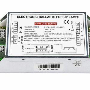 REATOR ELETRÔNICO JPN 1X22W A 48W para Lâmpada Germicida